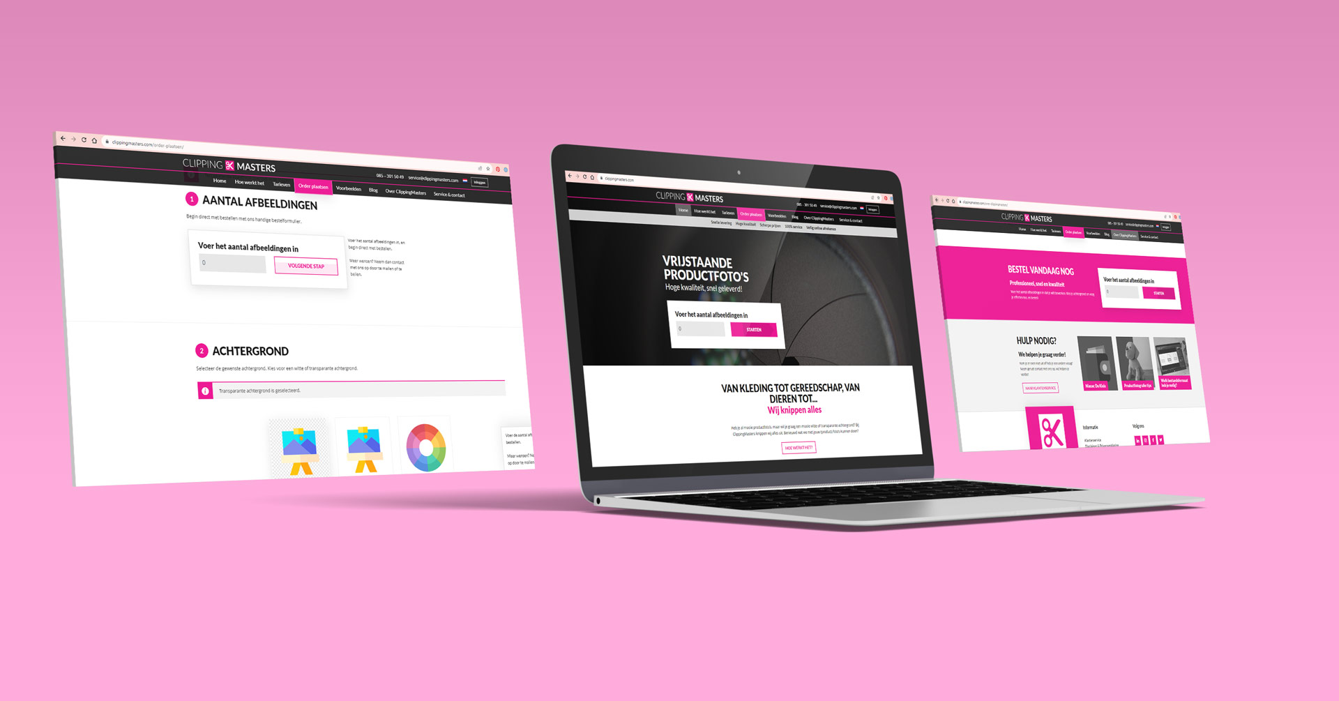 Clippingmasters - achtergrond